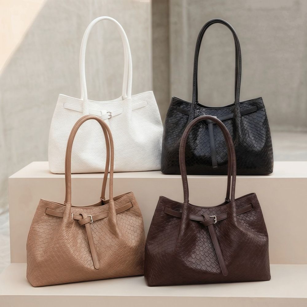 PU Leather Shoulder Bag Retro  - огляд і ціна Leather Work Handbags For Women