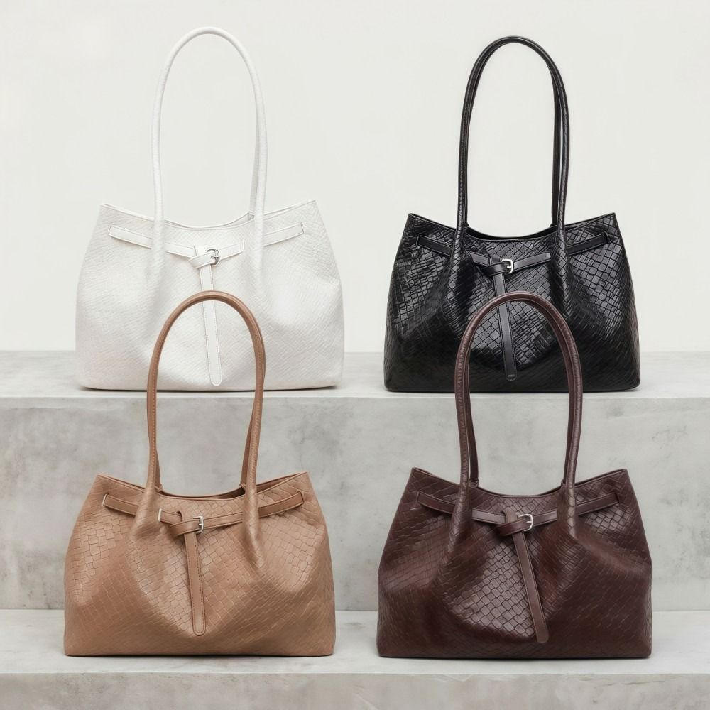 PU Leather Shoulder Bag Retro  - огляд і ціна Leather Work Handbags For Women