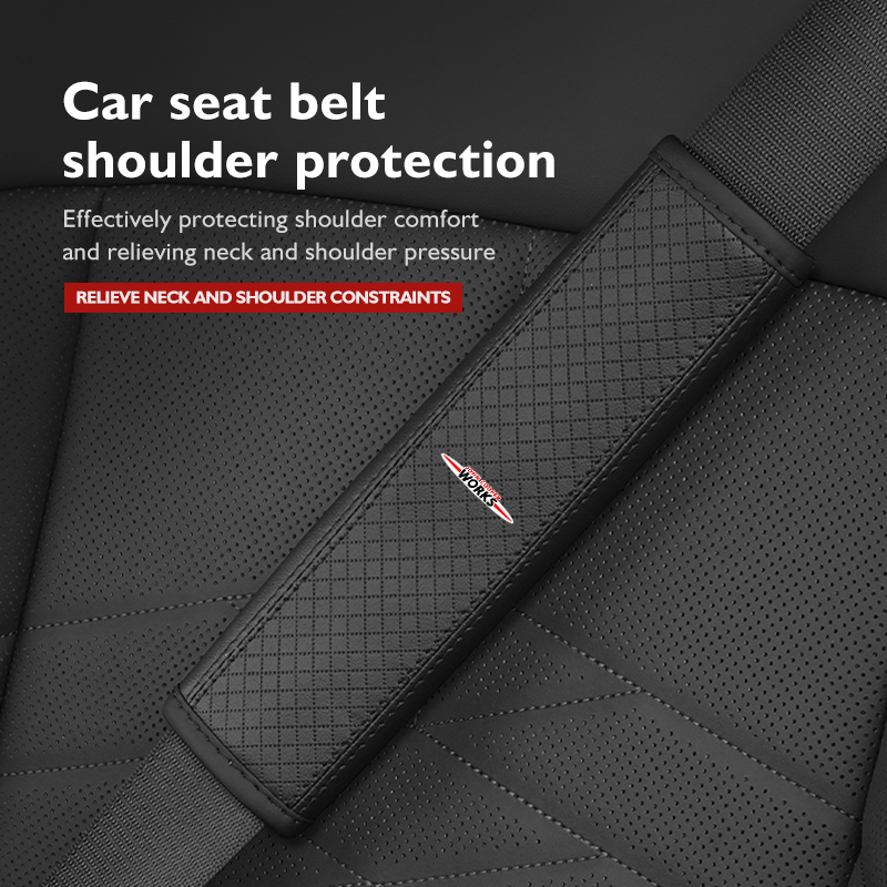 Leather Car Seat Belt Protecto - огляд і ціна Leather Work For Car
