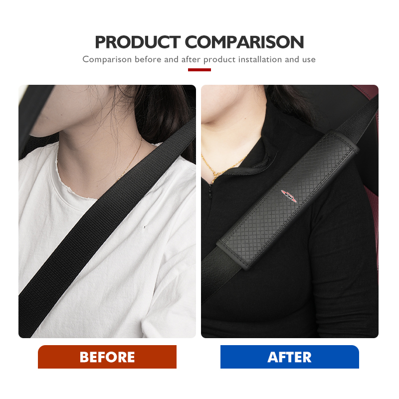 Leather Car Seat Belt Protecto - огляд і ціна Leather Work For Car