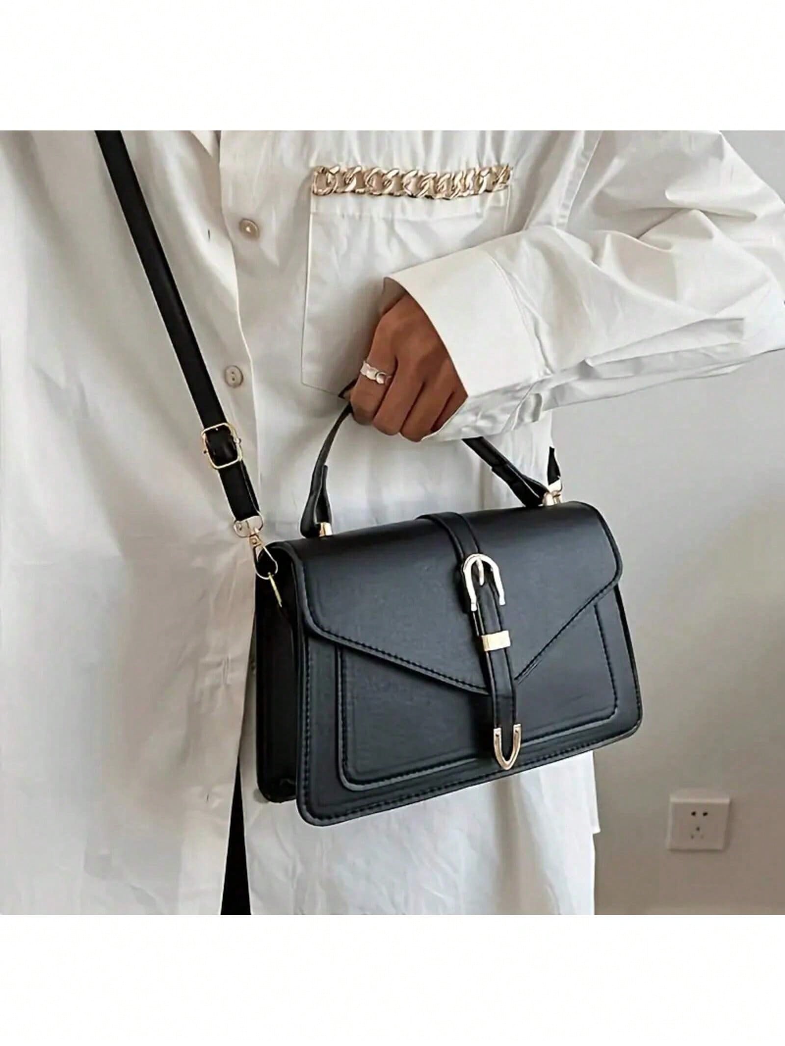 Women PU Leather Handbag Elega - огляд і ціна Leather Work Handbags For Women