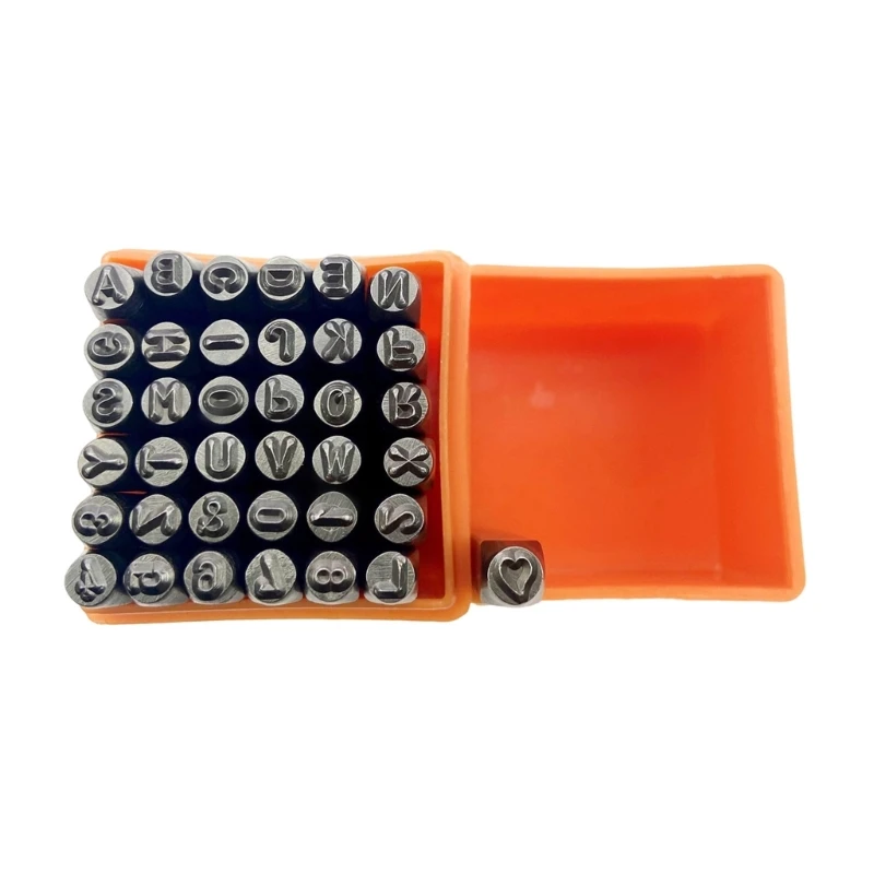 37Pcs 3mm Number & Letter Stam - огляд і ціна Leatherwork Jewelry