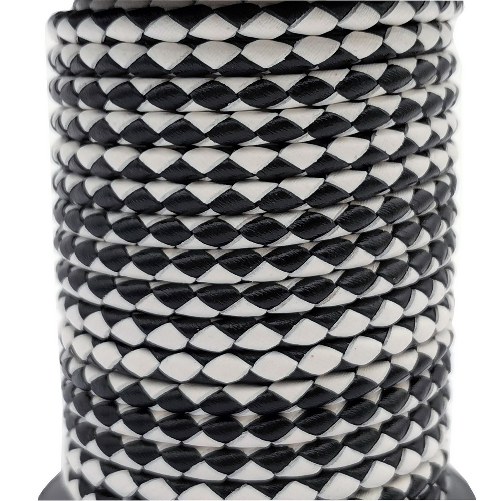 Aaazee 2 Yards 4mm Round Black - огляд і ціна Leatherwork Jewelry