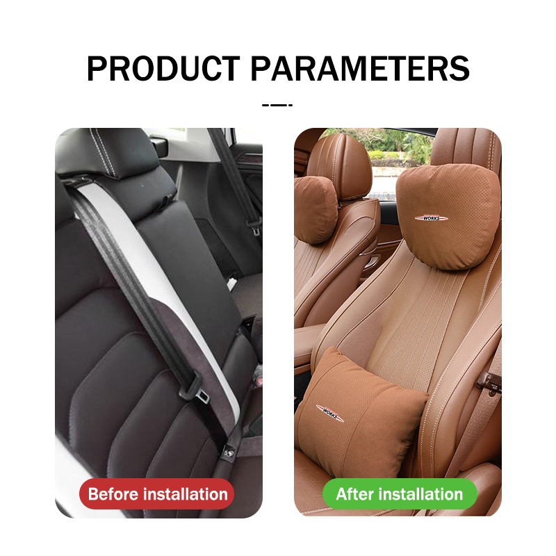 Car Headrest Waist Pillow Neck - огляд і ціна Leather Work For Car