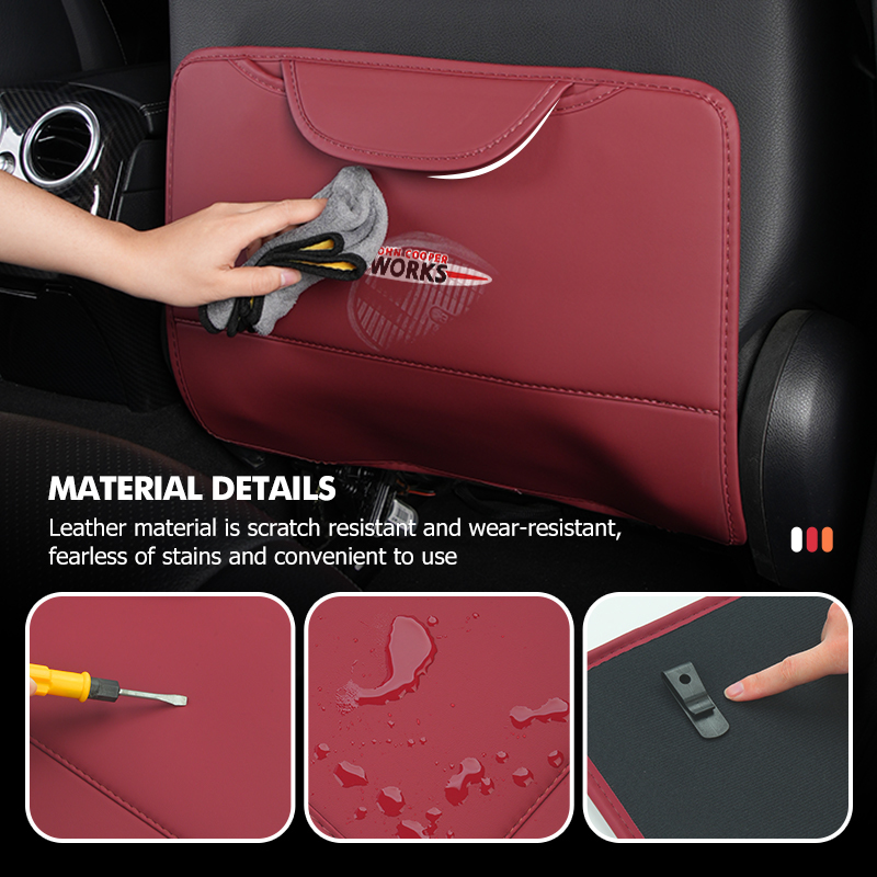 Leather Car Back Seat Protecto - огляд і ціна Leather Work For Car