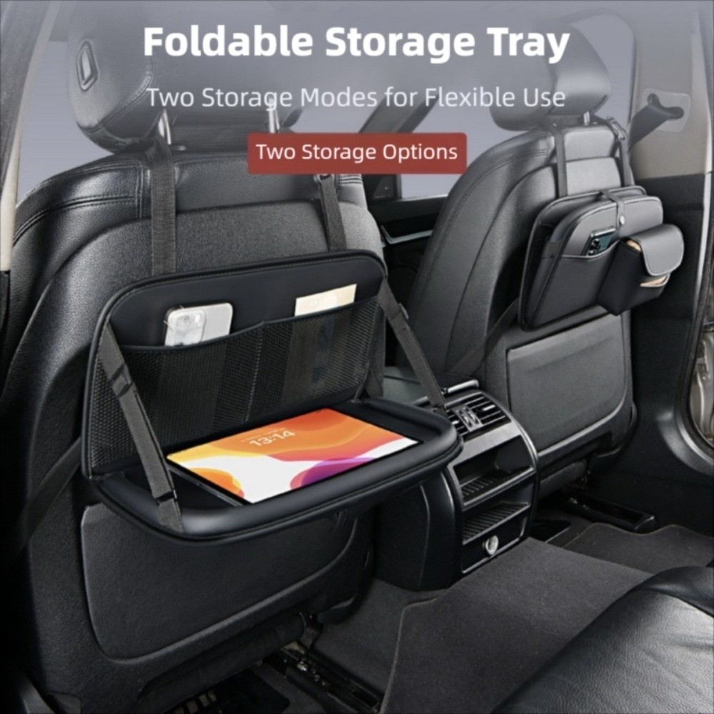 Food Tray Car Back Seat Tray F - огляд і ціна Leather Work For Car