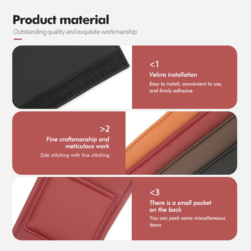 Leather Car Seat Headrest Prot - огляд і ціна Leather Work For Car