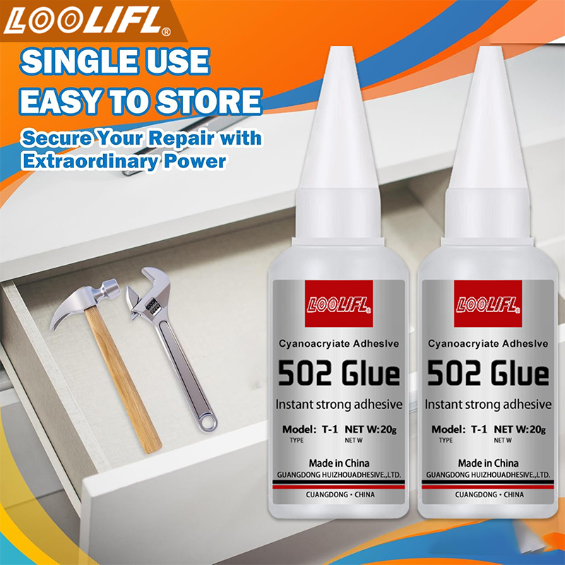1-3pcs,20ml,502 super glue, qu - огляд і ціна Leather Workshop