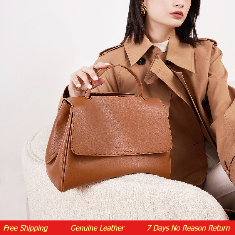 сумка tote luxury women's hand - огляд і ціна Leather Work Handbags For Women