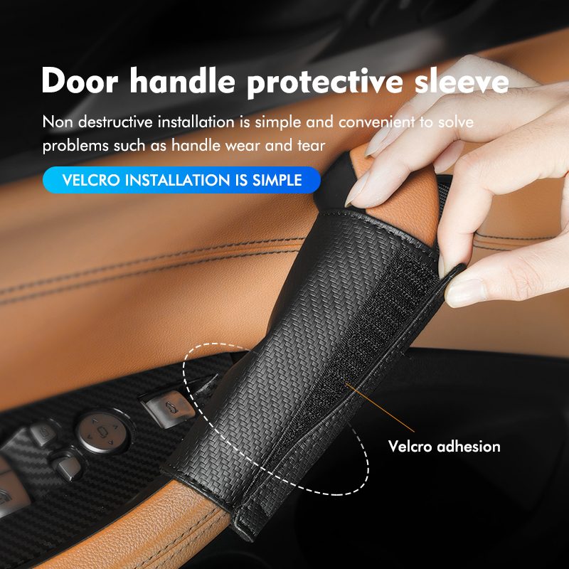 Car Door Inner Handle Protecti - огляд і ціна Leather Work For Car