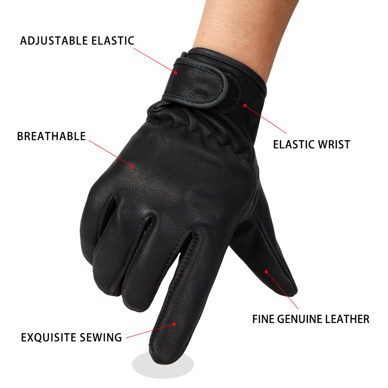 QIANGLEAF Black Thin Goatskin  - огляд і ціна Leather Work For Car