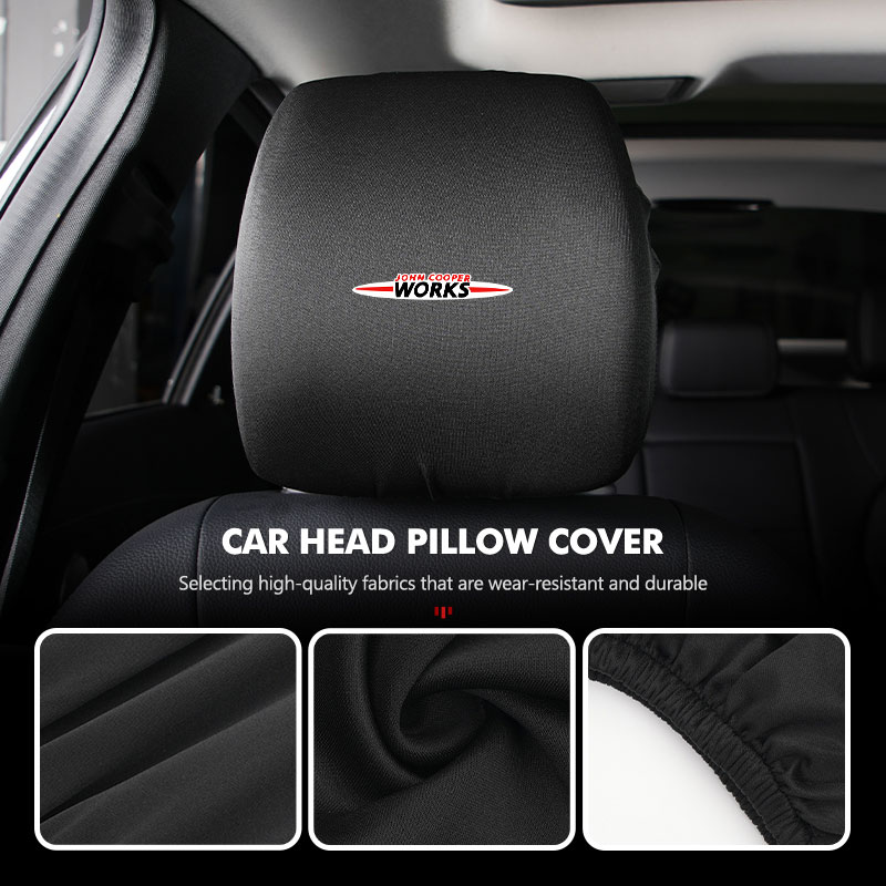 For MINI Car Seat Headrest Cov - огляд і ціна Leather Work For Car