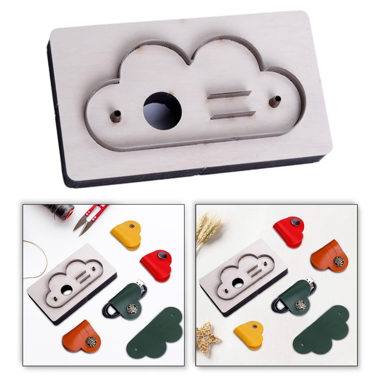 Wooden Leather Die Cutting Mol - огляд і ціна Leatherwork Jewelry